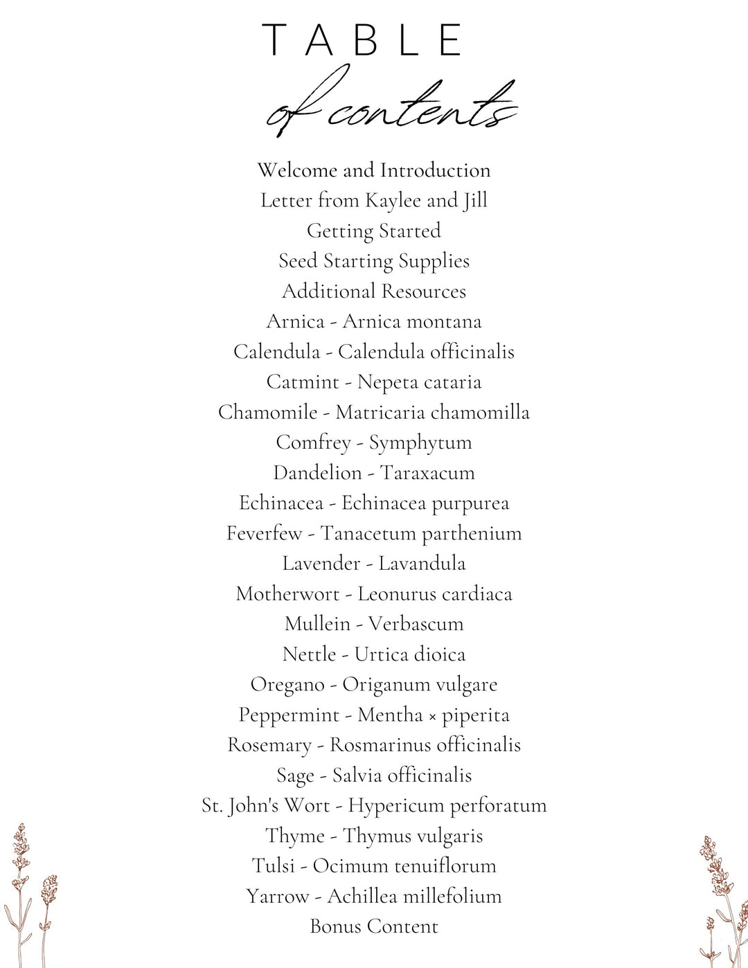 A Beginner Guide to Growing a Medicinal Garden (E-Book)