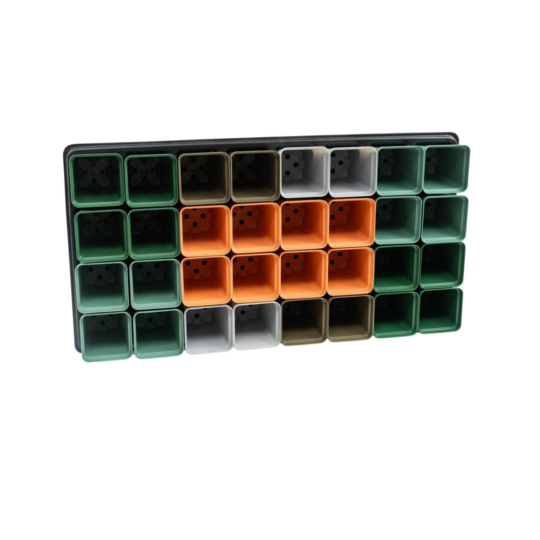 Seed Starting Tray 32 Cell with 2.5" Inserts