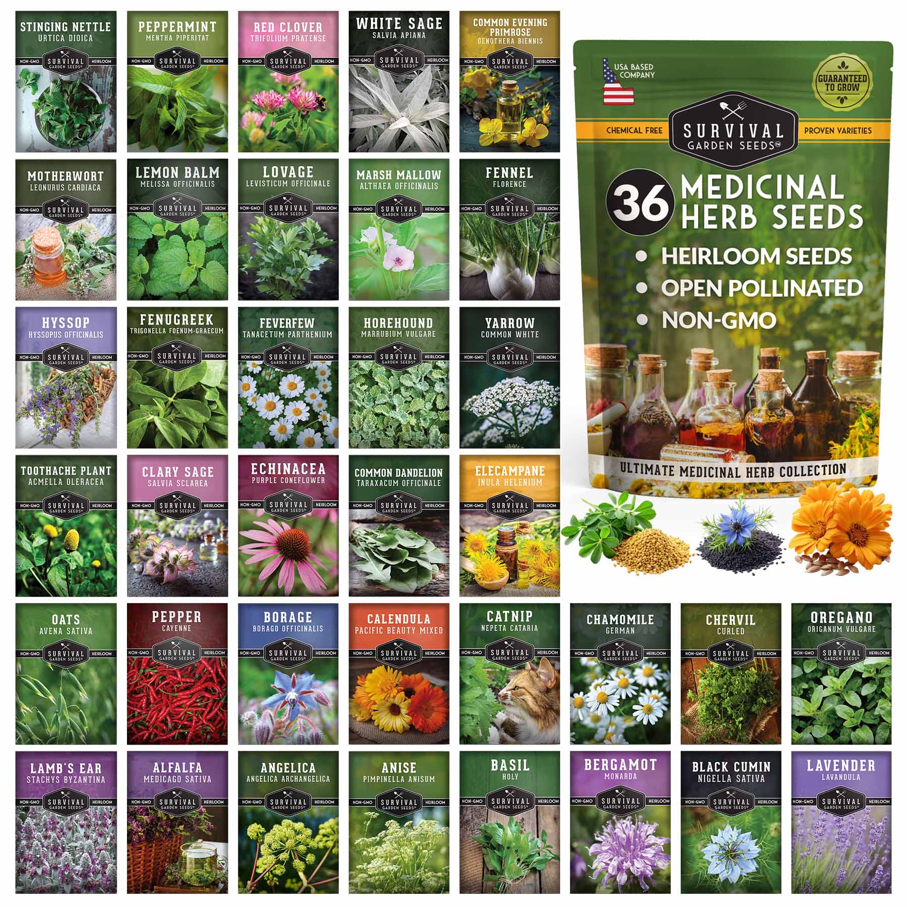 Ultimate Medicinal Herb Collection