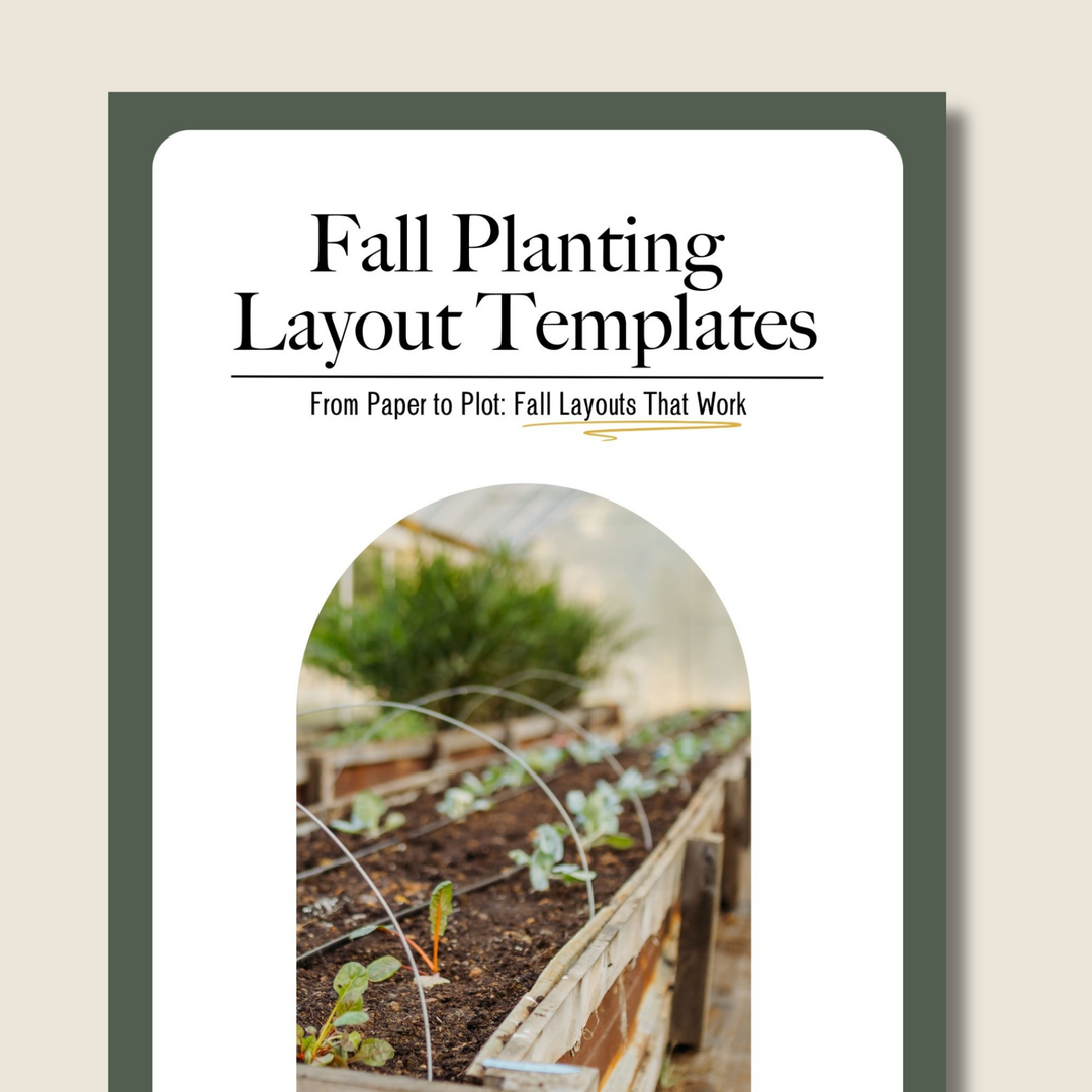 Fall Planting Layout Templates (E-Book)