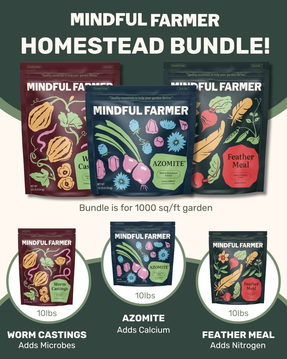 Homestead Bundle - Healthy Soil Starter Pack
