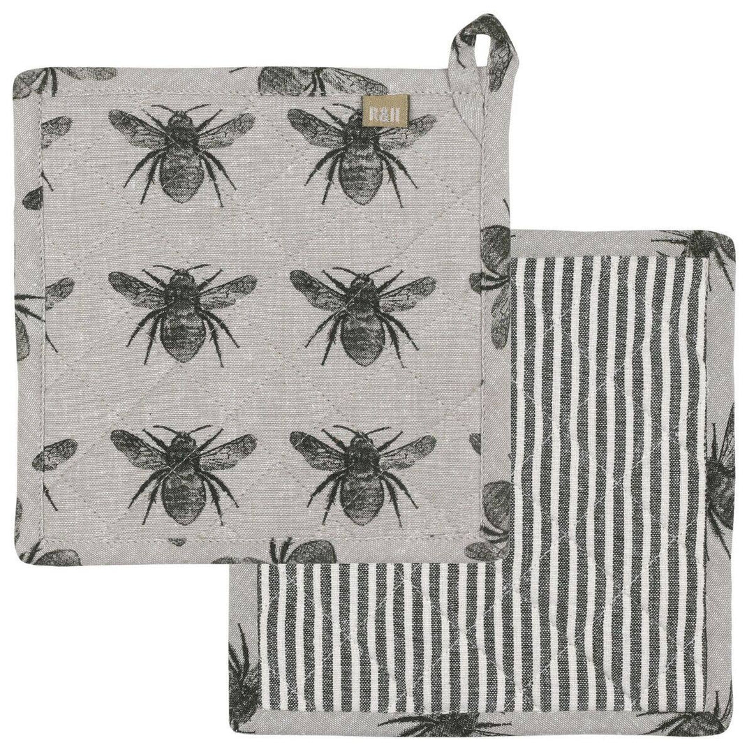Olive Green Honey Bee Trivet