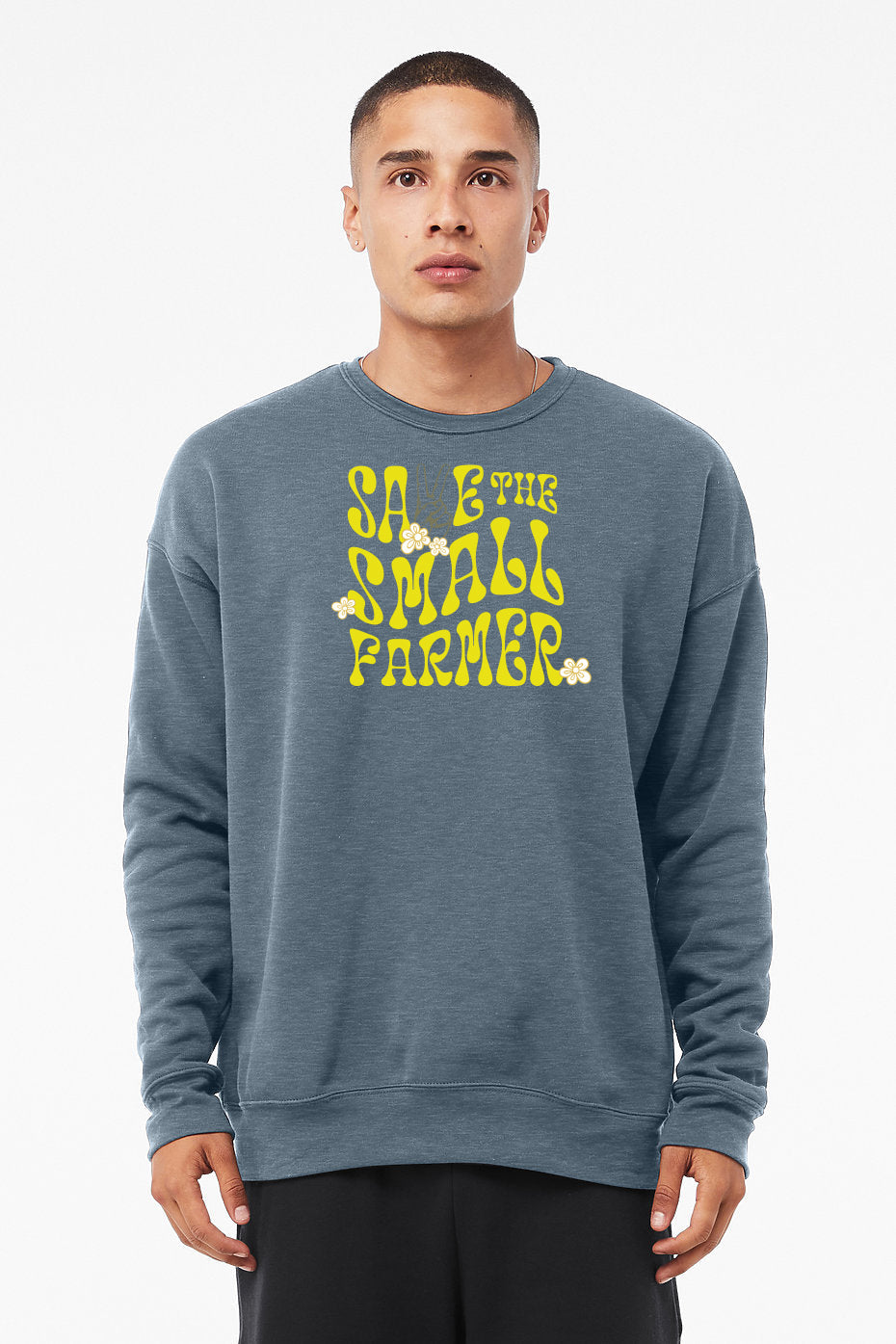 WWF "Save the small farmer" | Unisex Sweatshirt | Heather Slate