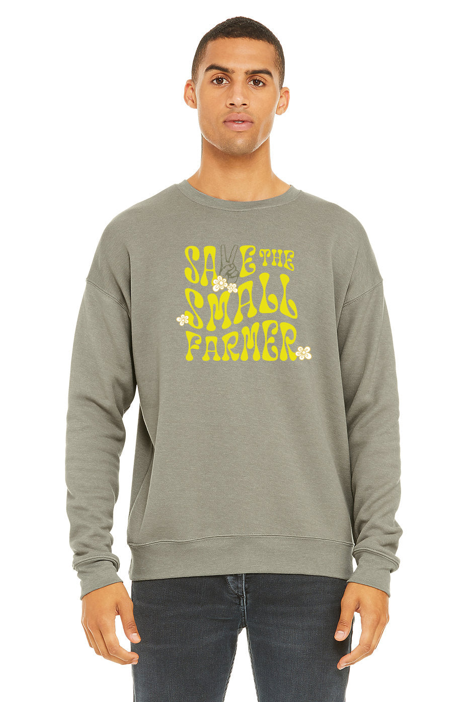 WWF "Save the small farmer" | Unisex Sweatshirt | Heather Stone