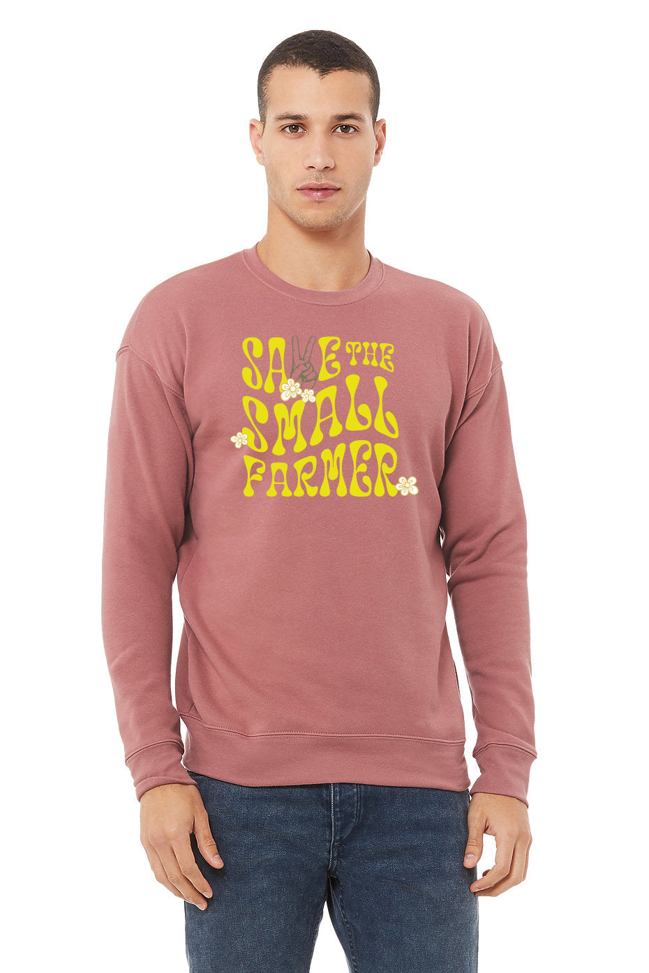 WWF "Save the small farmer" | Unisex Sweatshirt | Mauve