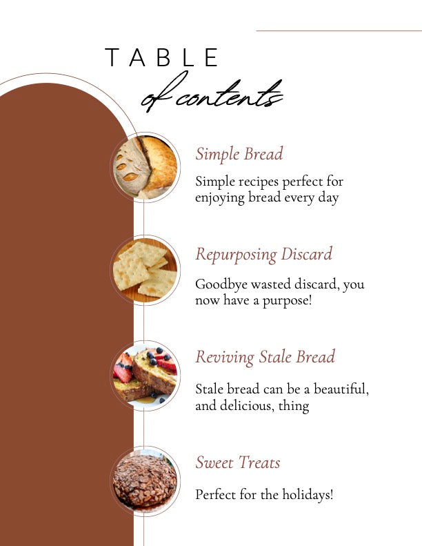 10 Simple Sourdough Recipes (E-Book)