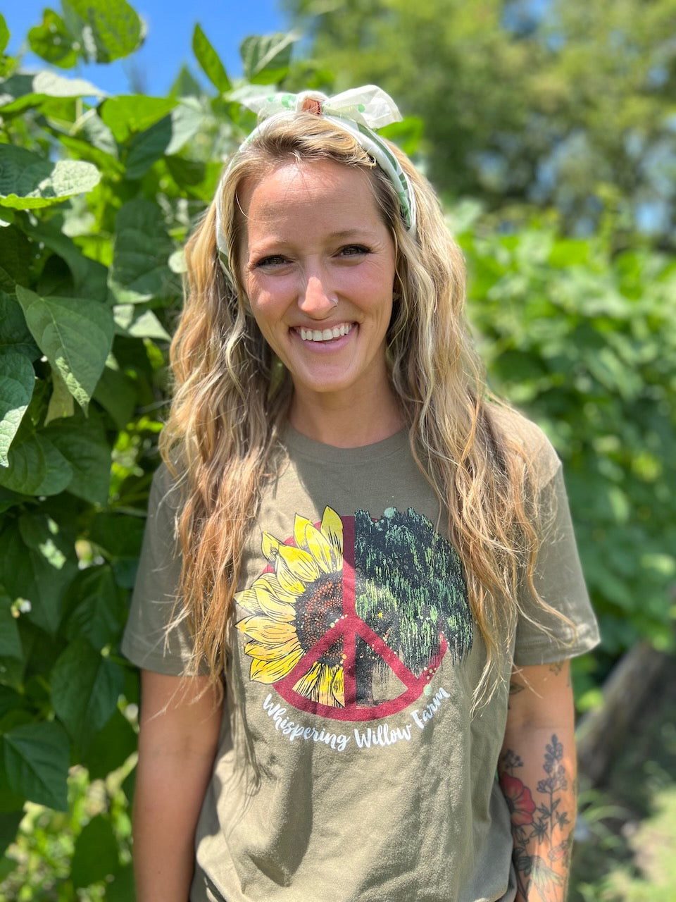 WWF - Sunflower/Willow T-Shirt | Olive