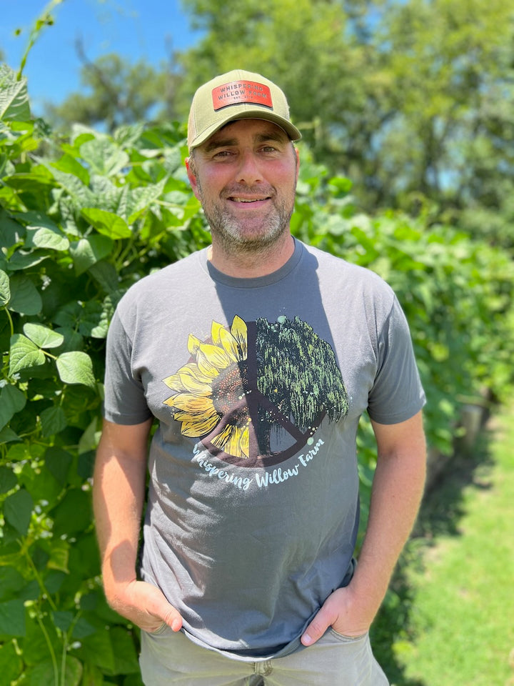 WWF - Sunflower/Willow T-Shirt | Grey