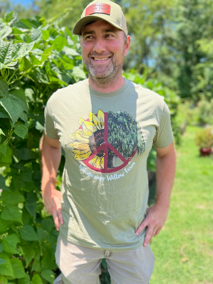 WWF - Sunflower/Willow T-Shirt | Olive