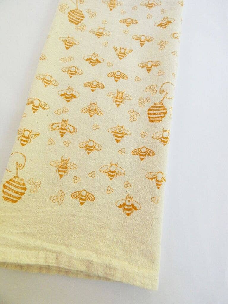 Bees Kitchen Towel, Tea Towel