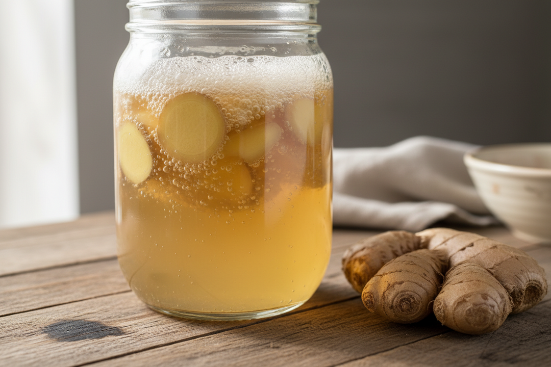 Ginger Bug: A Simple Starter for Homemade Fermented Drinks