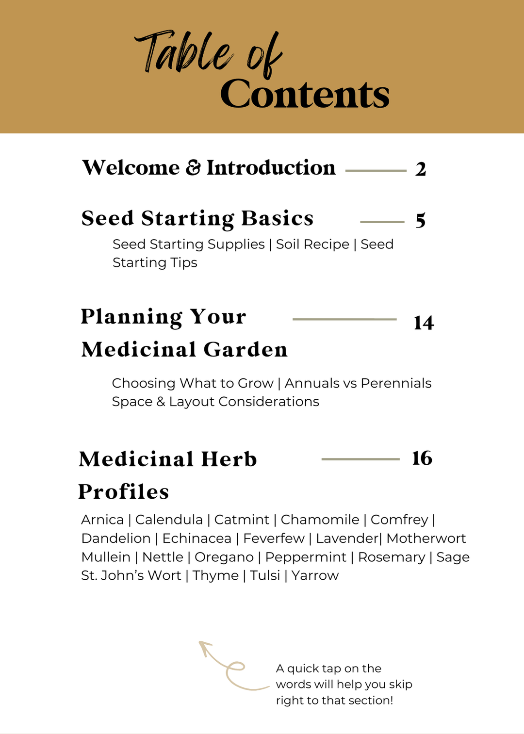 A Beginner Guide to Growing a Medicinal Garden (E-Book)