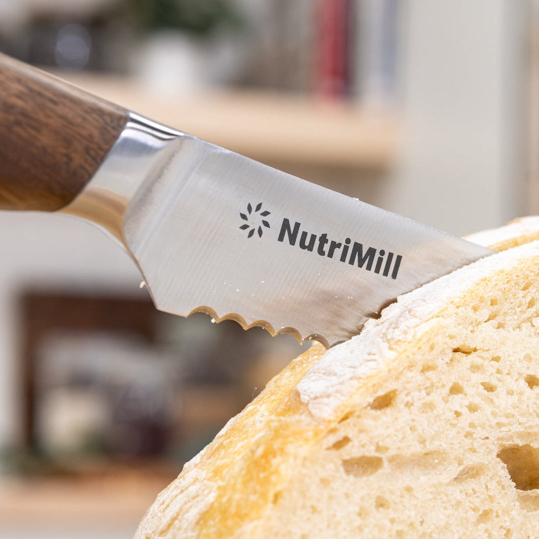 8" Bread Knife with Walnut Handle