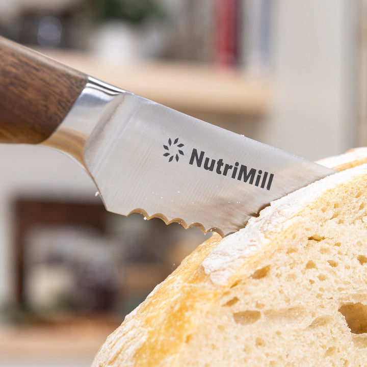 8" Bread Knife with Walnut Handle