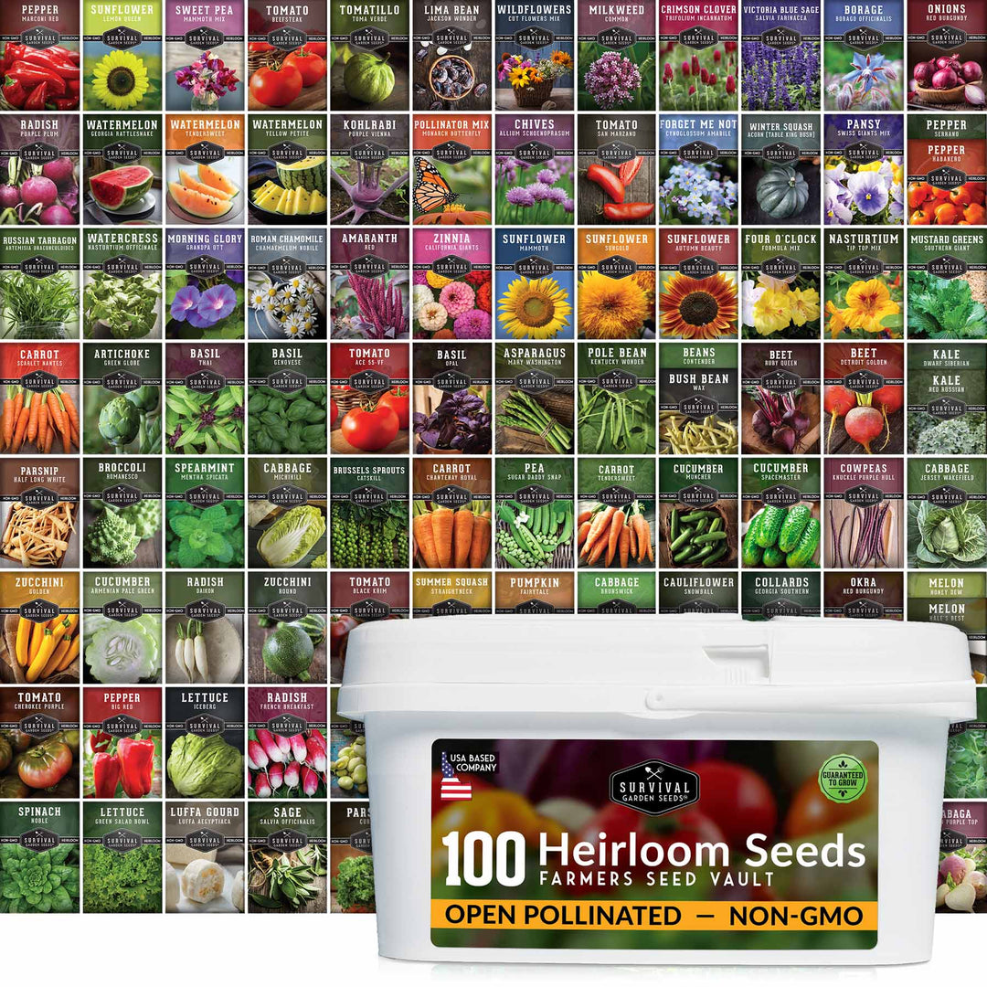 garden seed for sale Survival Heirloom Seed Vault