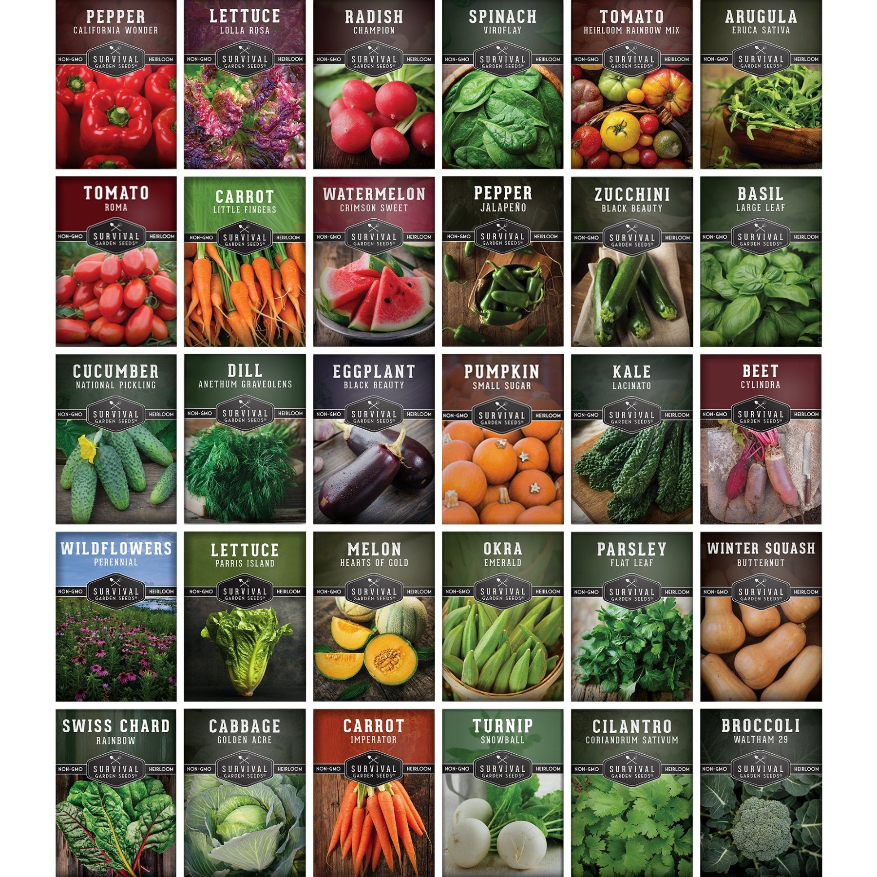 4patriots victory garden seed collection Home Garden 30 Seed Packet Collection