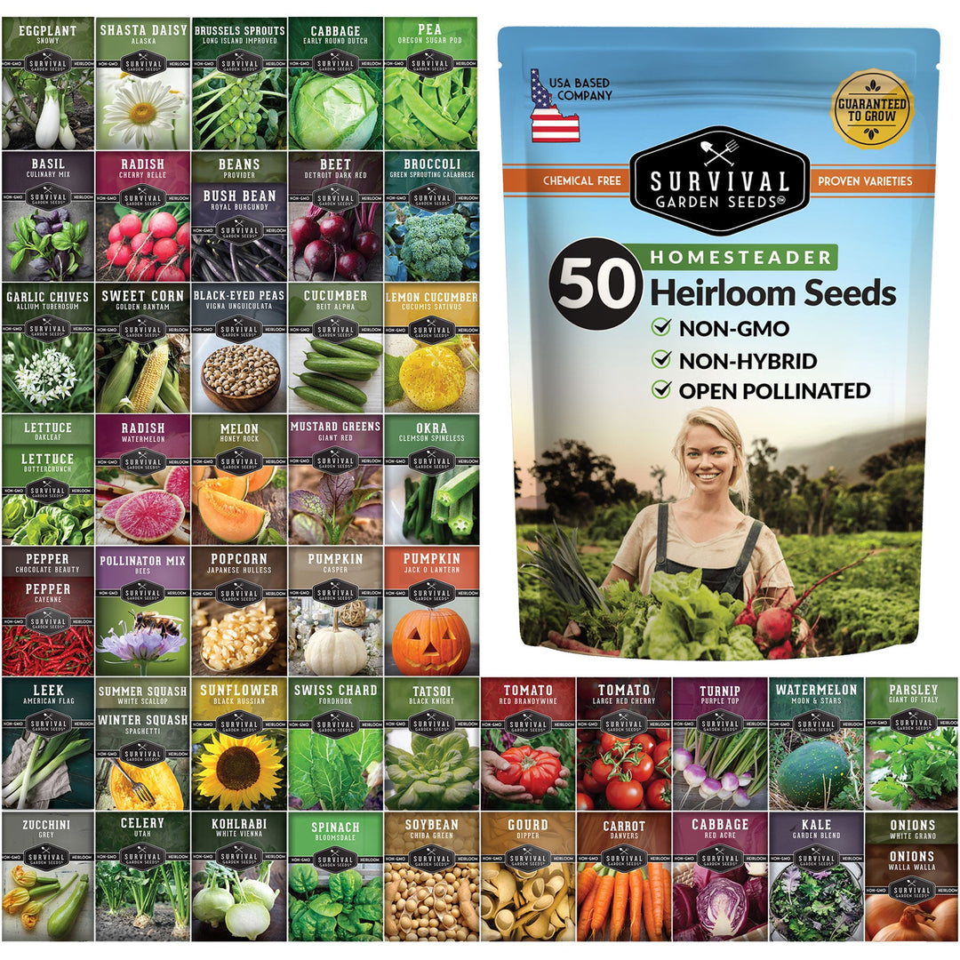 vegetable garden seed mix Homesteader Collection