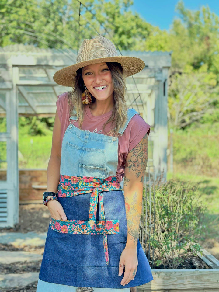 Handcrafted Denim Apron (Preorder)