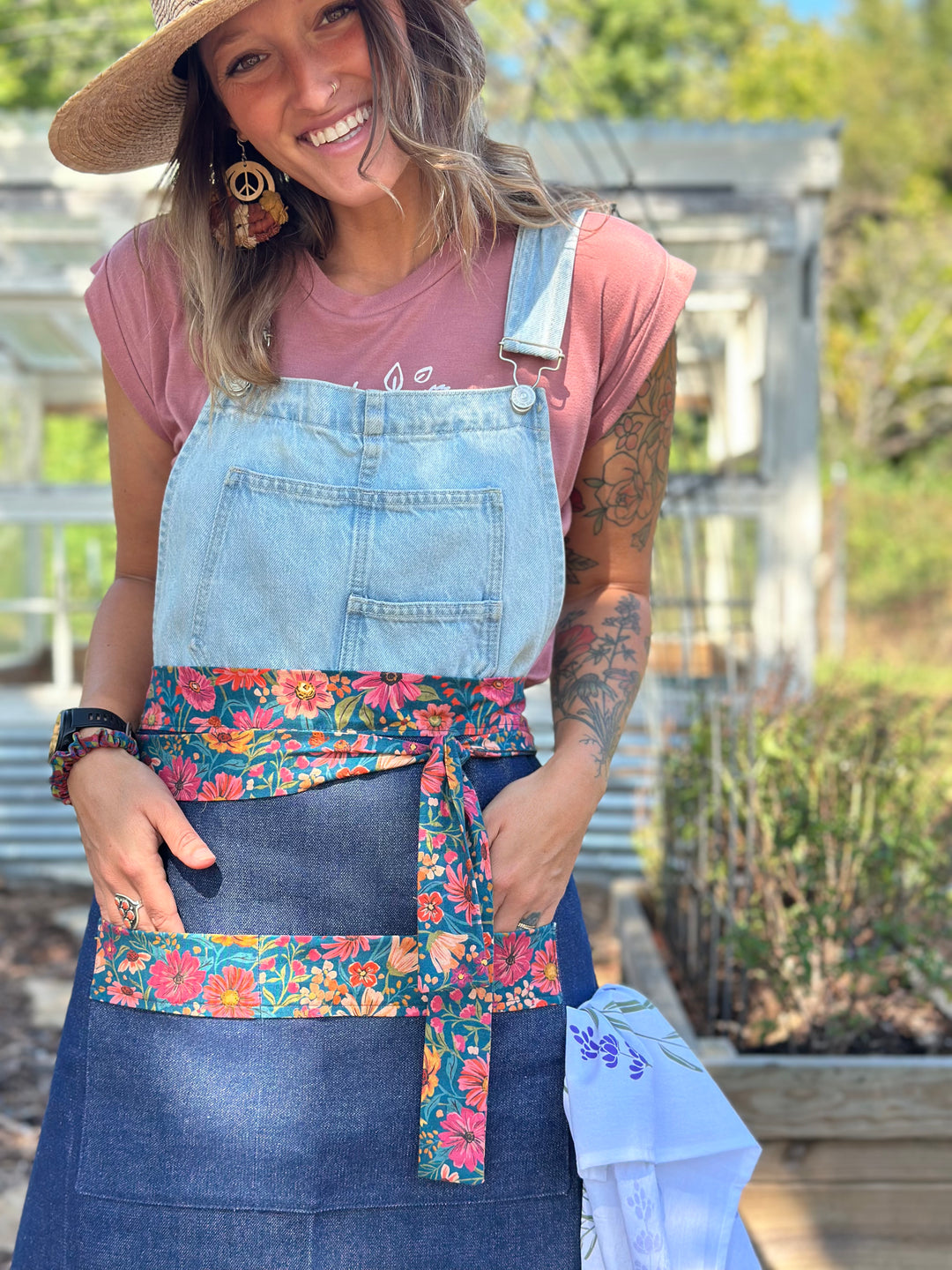 Handcrafted Denim Apron (Preorder)