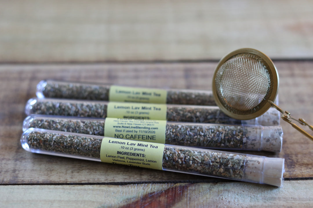 Loose Leaf Tea Test Tube: Lemon Lavender Mint