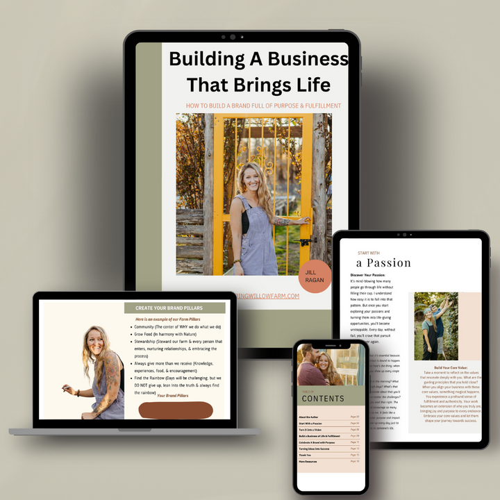 Building a Business that brings Life (E-Book)