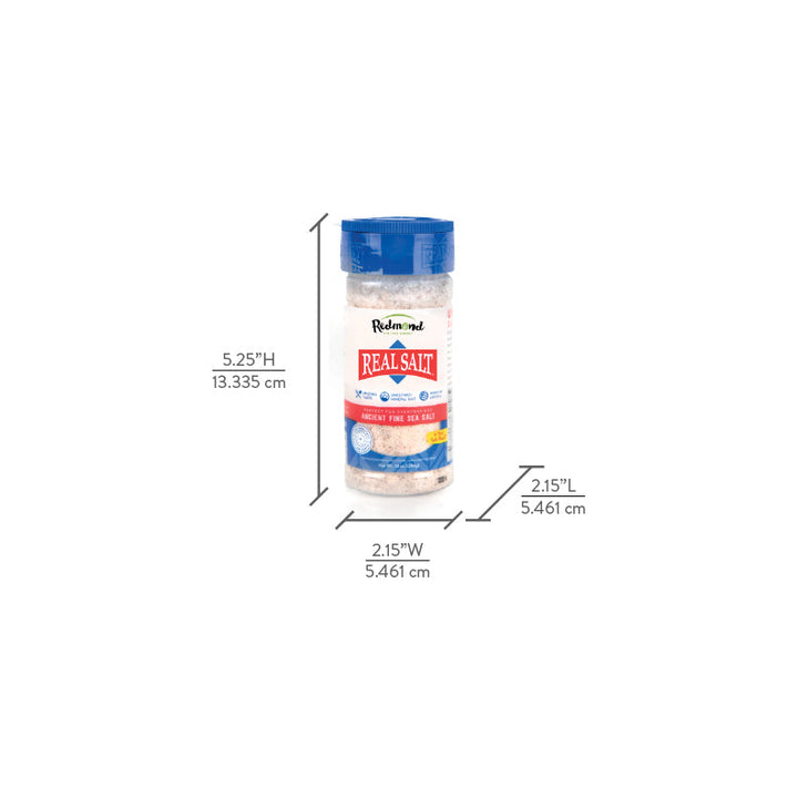 Real Salt Fine 10 oz Shaker