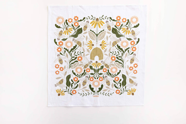 Beehive Tea Towel