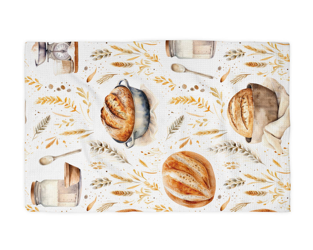Sourdough Bread Baking Baker Homestead Kitchen Towel Waffle