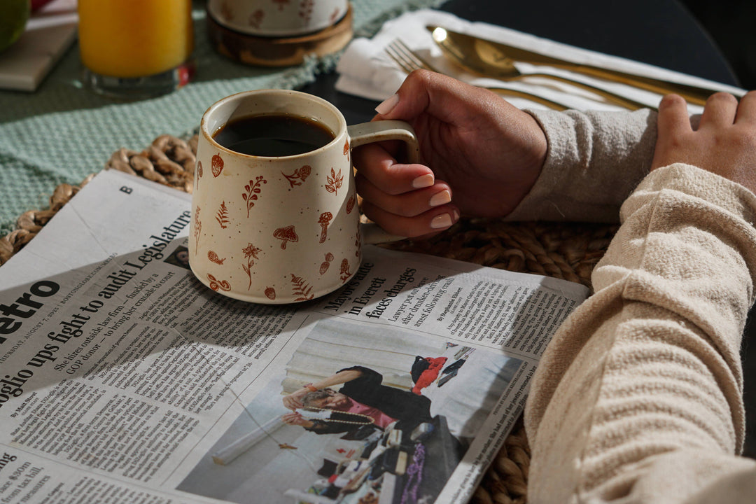 Enchanting Woodland Mug: No Coasters