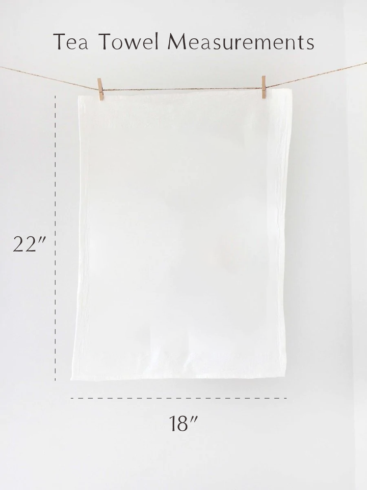 Autumn Woods Pumpkin Tea Towel - Fall Decor