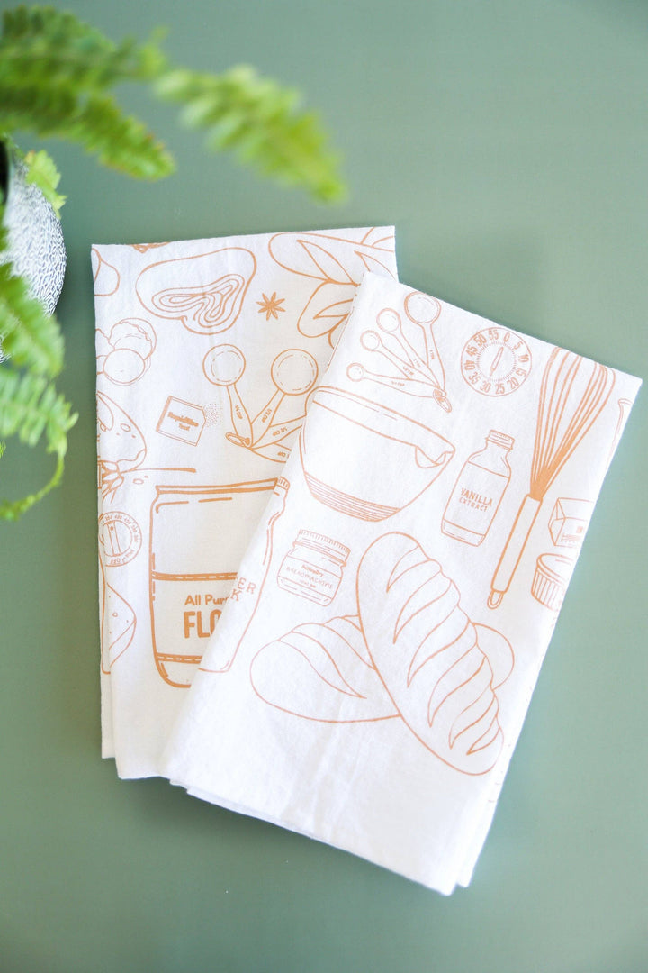 Bread Baking Tea Towel