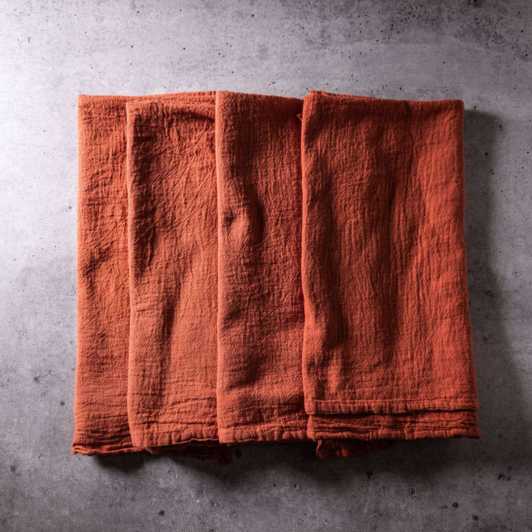 Custom Dyed Fall Tea Towels
