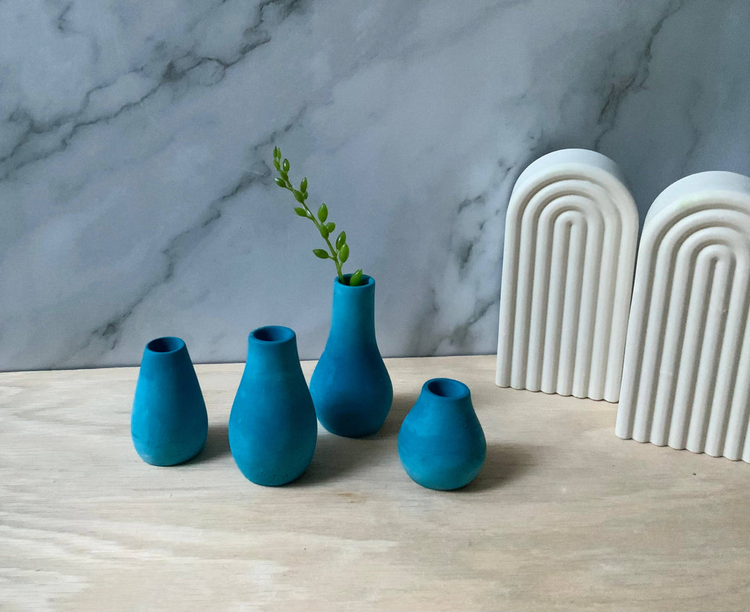 Miniature Bud Vases (Lavender, set of 4)