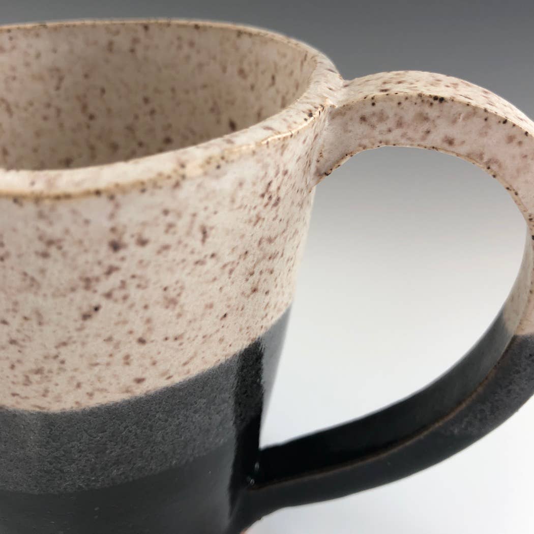 Pier Mug Double Dip: Cream/Black