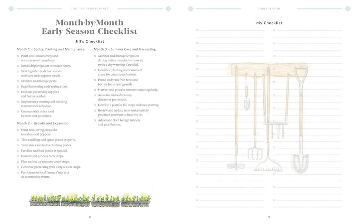 *Signed Copy* The Tiny Farm Planner