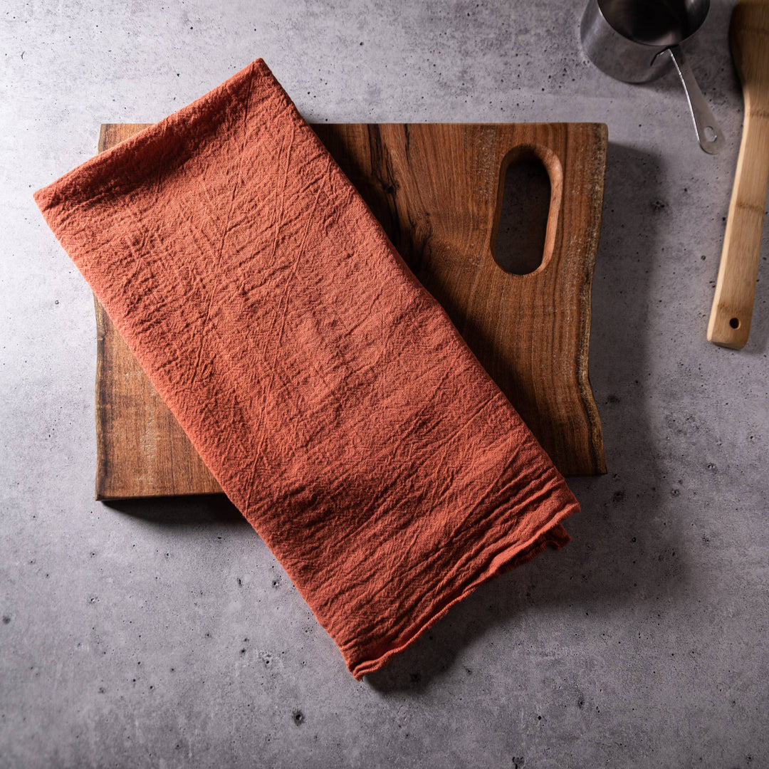 Custom Dyed Fall Tea Towels