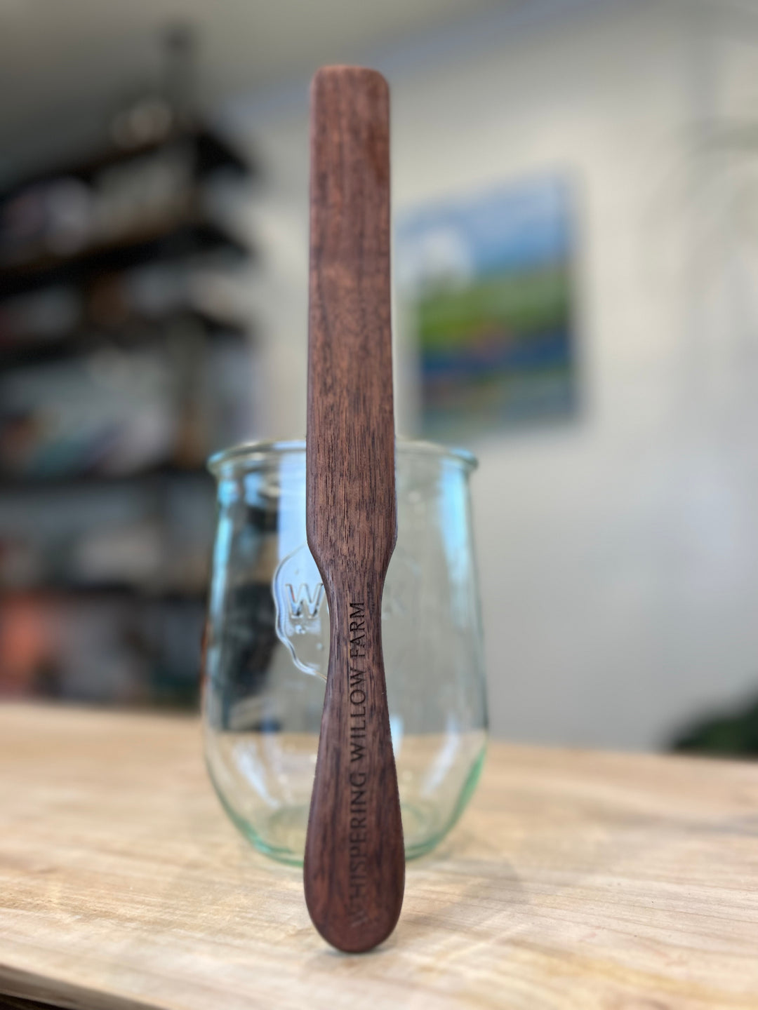 Wood Sourdough Spatula – The Whispering Willow Farm