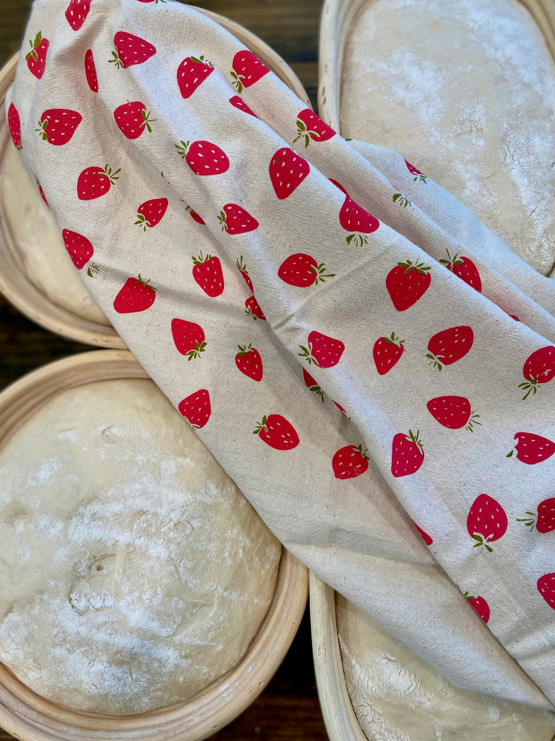 Strawberry Kitchen Towel, Tea Towel