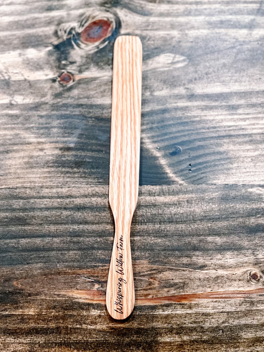 The Sourdough School - Hand Carved Wooden Spatula